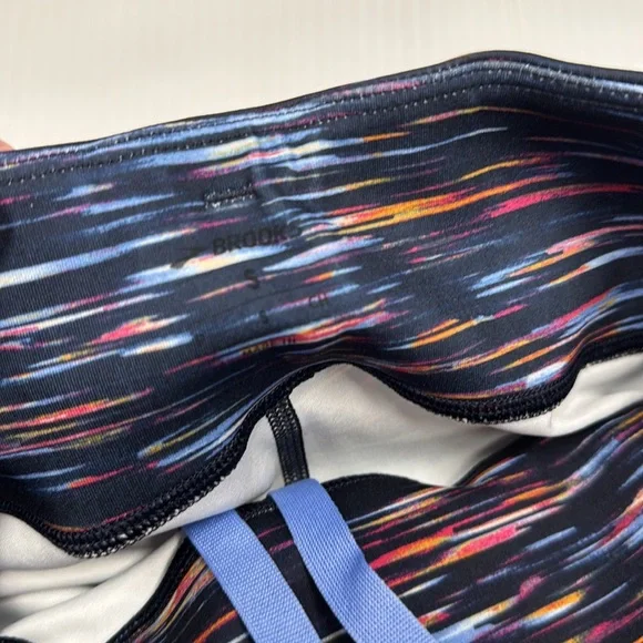 Brooks Moment Multi colored Tight Women’s Small - Picture 4 of 6